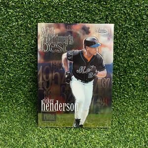 2000 Topps Chrome Rickey Henderson #234 Baseball Card